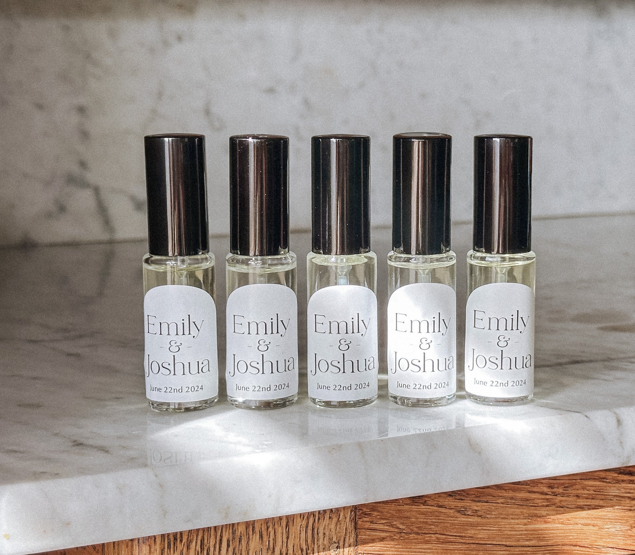 Personalized Wedding Day Fragrance Package for Bridal Party