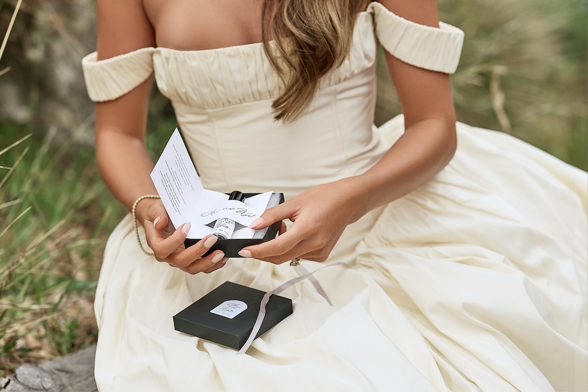 Wedding Perfume Story Box wedding gift Photo Angie Mandel 